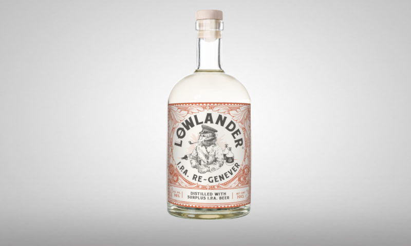 Lowlander IPA Re-Genever van verspild bier